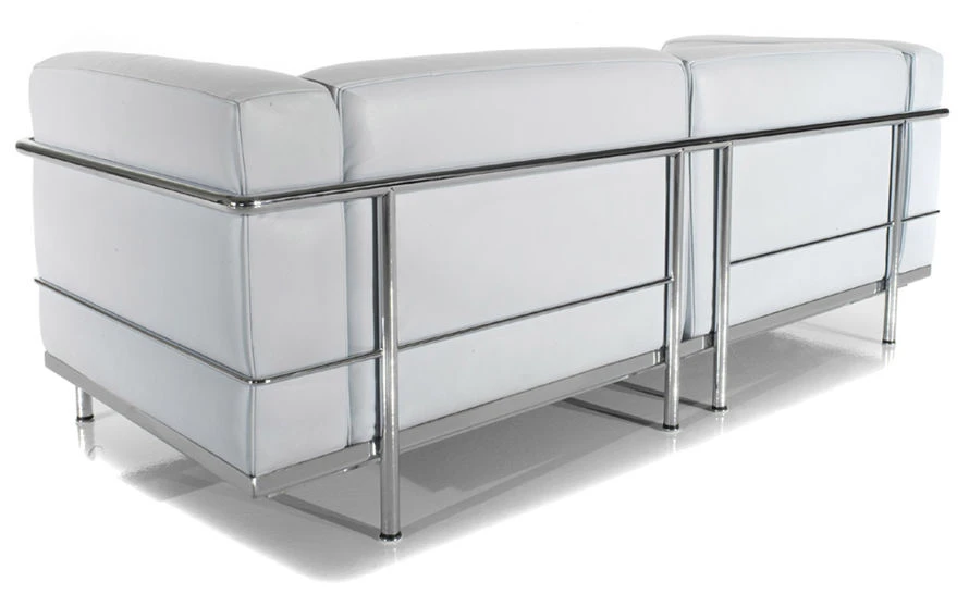 Le Corbusier Lc3 Two Seat Sofa With Down Cushions 5 Le Corbusier Lc3 Two Seat Sofa With Down Cushions - Image 3