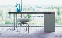 Le Corbusier Lc8 Revolving Stool -Fritz Hansen Sales le corbusier lc8 revolving stool cassina 5