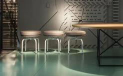 Le Corbusier Lc8 Revolving Stool -Fritz Hansen Sales le corbusier lc8 revolving stool cassina 6