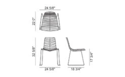 Leaf Stacking Chair With Sled Base -Fritz Hansen Sales leaf stacking chair sled base lievore altherr molina arper 13
