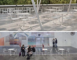 Leaf Stacking Chair With Sled Base -Fritz Hansen Sales leaf stacking chair sled base lievore altherr molina arper 6