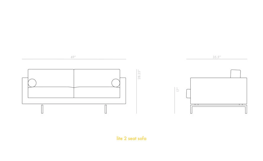 Lite 2 Seat Sofa 6 Lite 2 Seat Sofa - Image 4