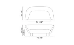 Loop Two Seat Sofa -Fritz Hansen Sales loop 2 seat sofa lievore altherr molina arper 5