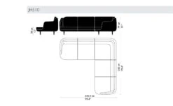 Fritz Hansen Lune 6 Seat Sofa With Corner -Fritz Hansen Sales lune 6 seat sofa with corner jaime hayon fritz hanson 4