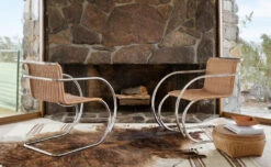 Mr Rattan Arm Chair -Fritz Hansen Sales mr rattan arm chair mies van der rohe knoll 5