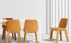 Neat Leather Dining Chair -Fritz Hansen Sales neat leather dining chair blu dot 8