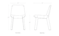 Neat Leather Dining Chair -Fritz Hansen Sales neat leather dining chair blu dot 9