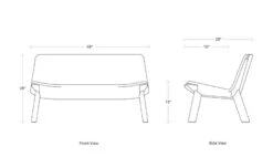 Neat Settee Leather -Fritz Hansen Sales neat settee leather blu dot 11