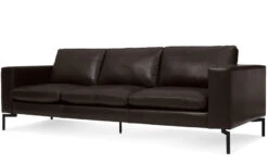 New Standard 92" Leather Sofa -Fritz Hansen Sales new standard 92 inch leather sofa blu dot 4