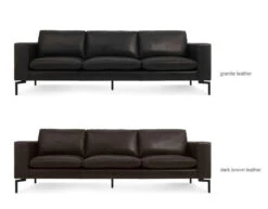 New Standard 92" Leather Sofa -Fritz Hansen Sales new standard 92 inch leather sofa blu dot 6