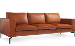 New Standard 92" Leather Sofa -Fritz Hansen Sales new standard 92 inch leather sofa blu dot 9