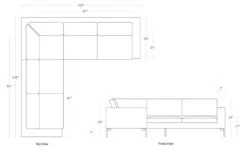 New Standard Small Sectional Sofa -Fritz Hansen Sales new standard small sectional sofa blu dot 9