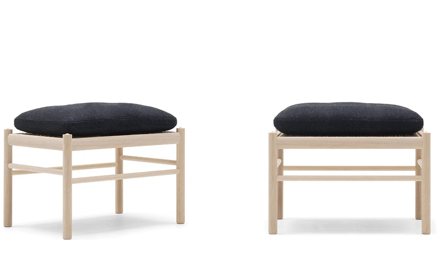 Ole Wanscher Ow149f Colonial Footstool 5 Ole Wanscher Ow149f Colonial Footstool - Image 3