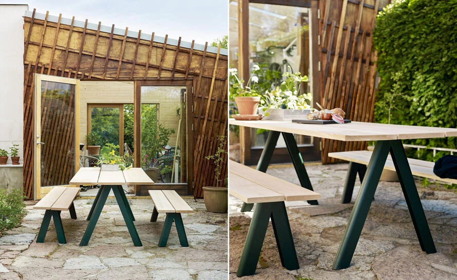 Fritz Hansen Skagerak Overlap Bench 5 Fritz Hansen Skagerak Overlap Bench - Image 3