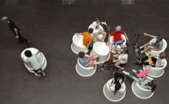 Verpan Panton Panto Pop Stacking Chair 4 Pack -Fritz Hansen Sales panto pop stacking chair 4pack verner panton verpan 6