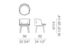 Peg Dining Chair -Fritz Hansen Sales peg chair nendo cappellini 7