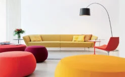 Pix 137 Three Seat Ottoman -Fritz Hansen Sales pix 137 three seat ottoman ichiro iwasaki arper 5