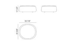 Pix 137 Three Seat Ottoman -Fritz Hansen Sales pix 137 three seat ottoman ichiro iwasaki arper 7