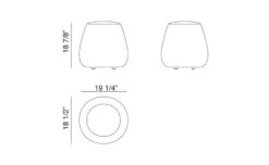 Pix 47 One Seat Ottoman -Fritz Hansen Sales pix 47 one seat ottoman ichiro iwasaki arper 3