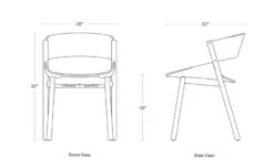 Port Dining Chair -Fritz Hansen Sales port dining chair blu dot 18