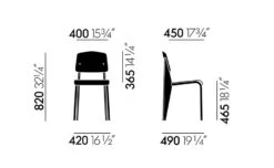 Vitra Prouvé Standard Chair 21 Vitra Prouvé Standard Chair -Fritz Hansen Sales prouveacute standard chair jean prouve vitra 41458e2cce