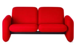 Ray Wilkes Two Seat Chiclet Sofa