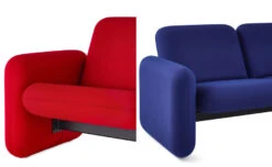 Ray Wilkes Two Seat Chiclet Sofa -Fritz Hansen Sales ray wilkes chiclet two seat sofa herman miller d21d88a313