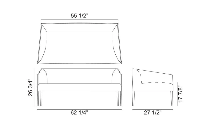 Saari Two Seat Sofa 5 Saari Two Seat Sofa - Image 3