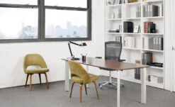 Saarinen Executive Side Chair With Wood Legs -Fritz Hansen Sales saarinen side chair wood legs eero saarinen knoll 10