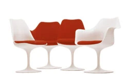 Saarinen White Tulip Arm Chair -Fritz Hansen Sales saarinen tulip arm chair white eero saarinen knoll ae13c62a87