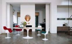 Saarinen White Tulip Arm Chair -Fritz Hansen Sales saarinen tulip arm chair white eero saarinen knoll b16681593d