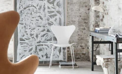 Fritz Hansen Series 7 Side Chair Monochrome -Fritz Hansen Sales series 7 side chair monochrome arne jacobsen fritz hansen 7