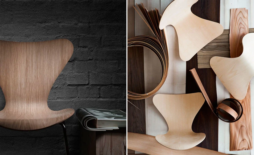 Fritz Hansen Series 7 Side Chair Wood Veneer 12 Fritz Hansen Series 7 Side Chair Wood Veneer - Image 10