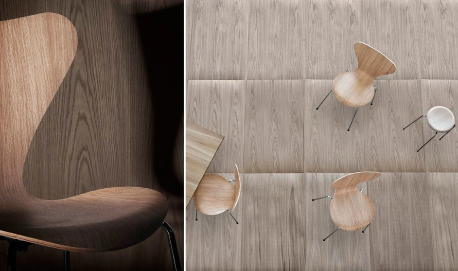 Fritz Hansen Series 7 Side Chair Wood Veneer 13 Fritz Hansen Series 7 Side Chair Wood Veneer - Image 11