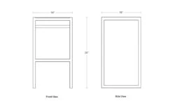 Skiff Outdoor Barstool -Fritz Hansen Sales skiff outdoor barstool blu dot 6