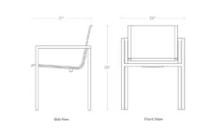 Skiff Outdoor Stacking Chair -Fritz Hansen Sales skiff outdoor stacking chair blu dot 8 1