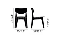 Tom Dixon Slab Side Chair -Fritz Hansen Sales slab side stacking dining chair tom dixon 80d1902dbd