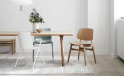 Soborg Wood Base Chair -Fritz Hansen Sales soborg wood base chair borge mogensen fredericia 10