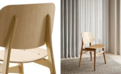 Soborg Wood Base Chair -Fritz Hansen Sales soborg wood base chair borge mogensen fredericia 12