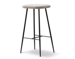 Spine Metal Base Stool -Fritz Hansen Sales spine metal base stool space copenhagen fredericia 4