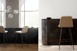 Spine Metal Base Stool With Back 9 Spine Metal Base Stool With Back -Fritz Hansen Sales spine metal base stool with back space copenhagen fredericia 4