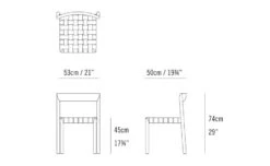 Stax Chair With Webbed Seat -Fritz Hansen Sales stax chair webbed seat neils bendtsen bensen 46037e3385