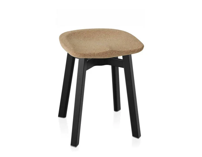 Su Small Stool With Cork Seat 3 Su Small Stool With Cork Seat