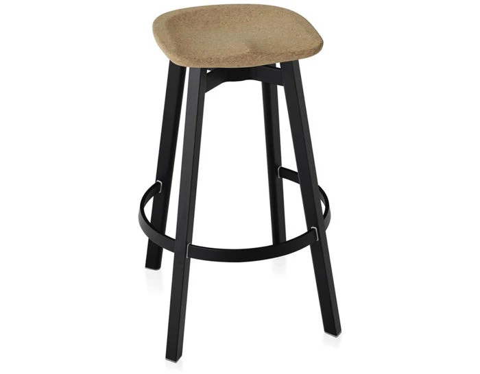 Su Stool With Cork Seat 4 Su Stool With Cork Seat - Image 2