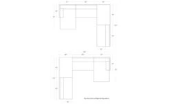 Sunday J Sectional Sofa With Chaise -Fritz Hansen Sales sunday j sectional sofa with chaise blu dot 18