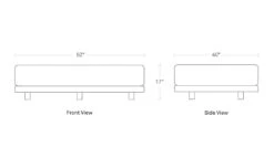 Sunday Large Ottoman -Fritz Hansen Sales sunday large ottoman blu dot 14