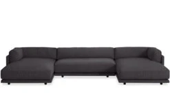 Sunday U Shaped Sectional Sofa -Fritz Hansen Sales sunday u shaped sectional sofa blu dot 11
