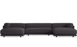 Sunday U Shaped Sectional Sofa -Fritz Hansen Sales sunday u shaped sectional sofa blu dot 3