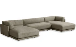 Sunday U Shaped Sectional Sofa -Fritz Hansen Sales sunday u shaped sectional sofa blu dot 5
