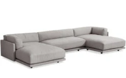 Sunday U Shaped Sectional Sofa -Fritz Hansen Sales sunday u shaped sectional sofa blu dot 7